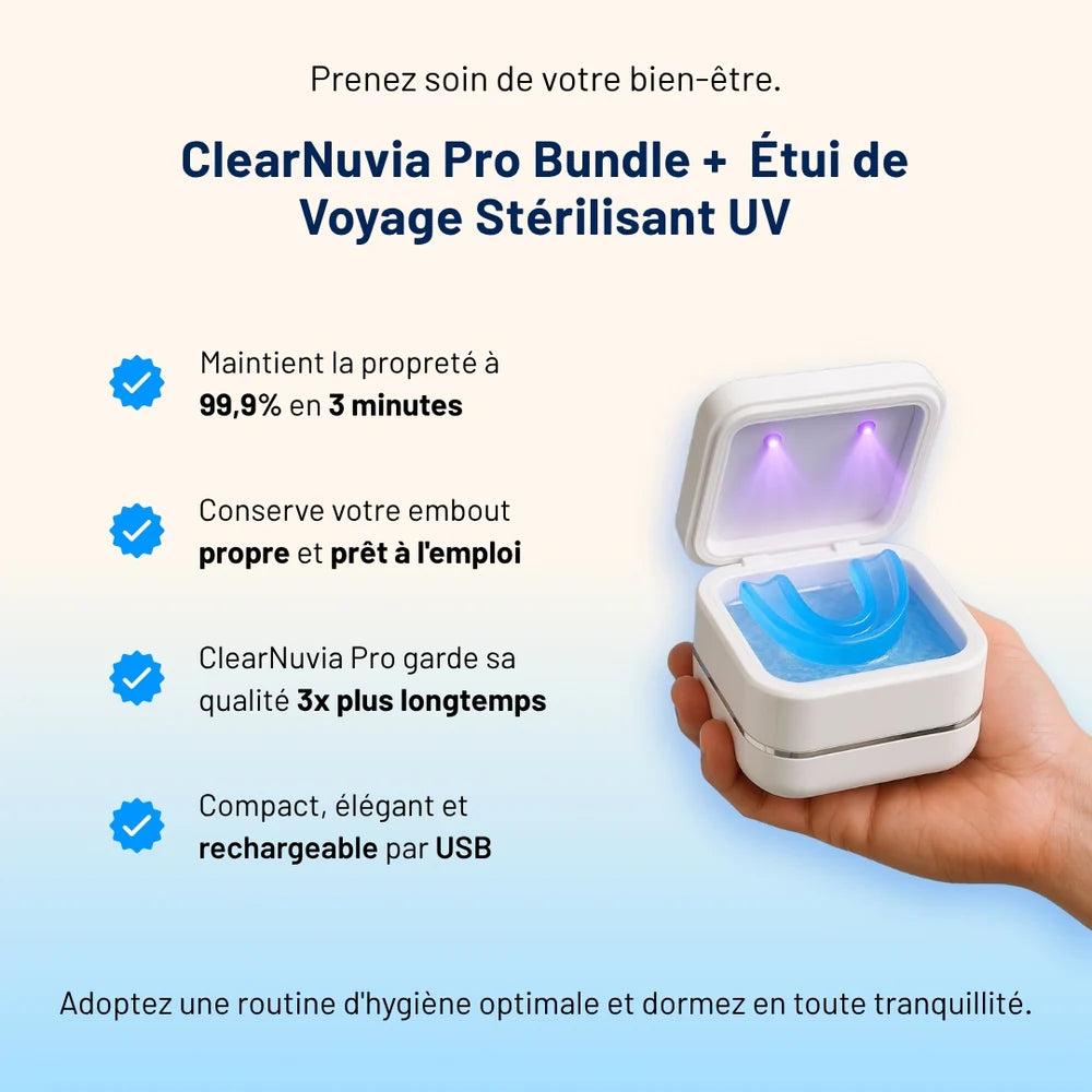 ClearNuvia Pro® Appareil buccal anti-ronflement