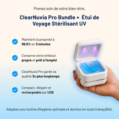 ClearNuvia Pro® Appareil buccal anti-ronflement